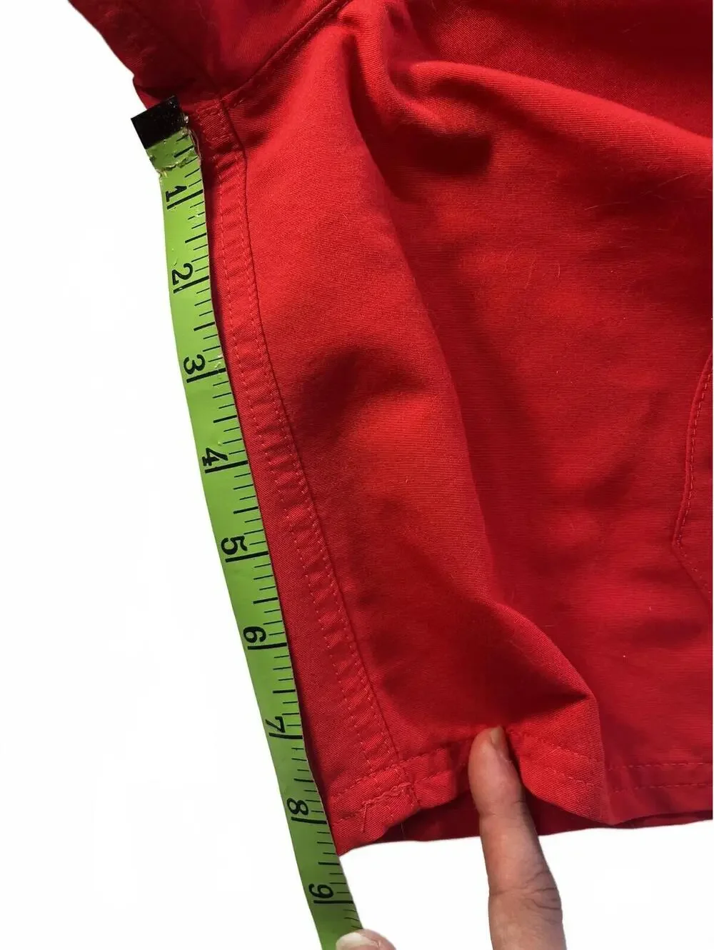 Under Armour Swim Board Shorts Red with Blue Drawstring & Logo Unlined Trunks